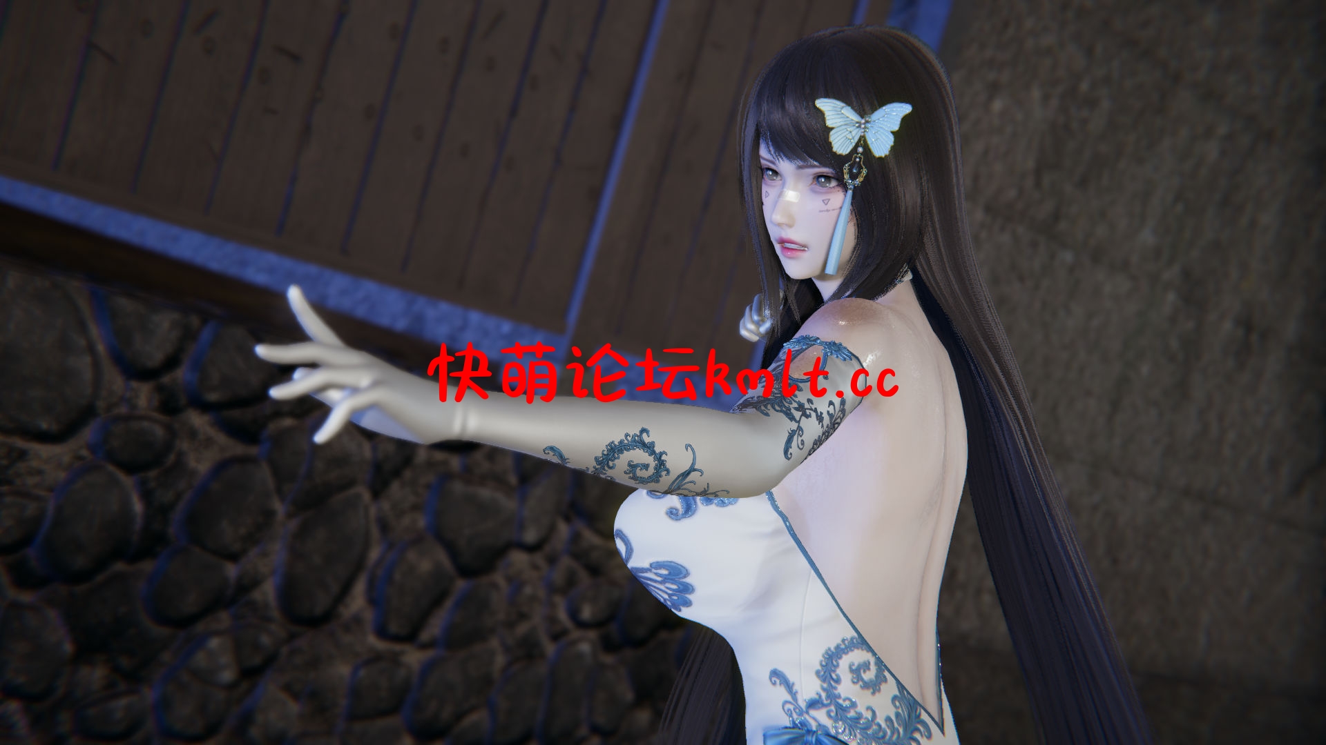 [3D全彩] 青花短旗袍1-4[225P/...